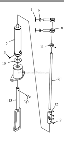 Page N Diagram and Parts List for MK-4018HY  MK Diamond Concrete Saw